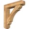 Ekena Millwork Olympic Craftsman Rough Sawn Bracket w/ Offset Brace, Western Red Cedar, 8"W x 38"D x 38"H BKT0806X38X38OLY04RWR - alternate 1